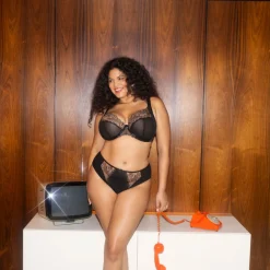 Soutien-gorge Plunge noisette