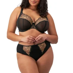 Soutien-gorge Plunge noisette