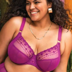 Soutien-gorge Plunge violet