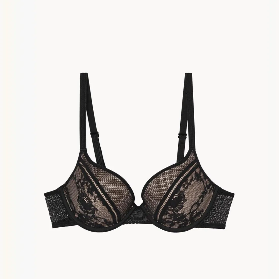 Soutien-gorge Push Up Olivia noir