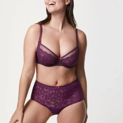Soutien-gorge Push-up à Armatures - Grenat