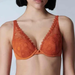 Soutien-gorge push-up armatures - Orange