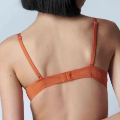 Soutien-gorge push-up armatures - Orange