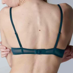 Soutien-gorge push-up armatures - Bleu