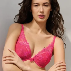 Soutien-gorge push-up décolleté plongeant