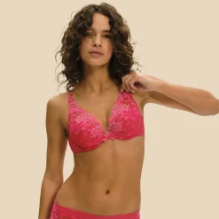 Soutien-gorge push-up décolleté plongeant