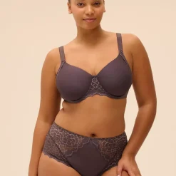 Soutien-gorge rigide sans coutures gris