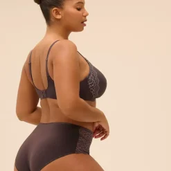 Soutien-gorge rigide sans coutures gris