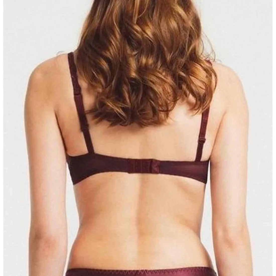 Soutien-gorge Sans Armatures motif graphique - Rouge Louisa Bracq