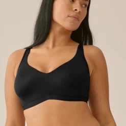 Soutien-Gorge sans armatures bonnets moulés noir