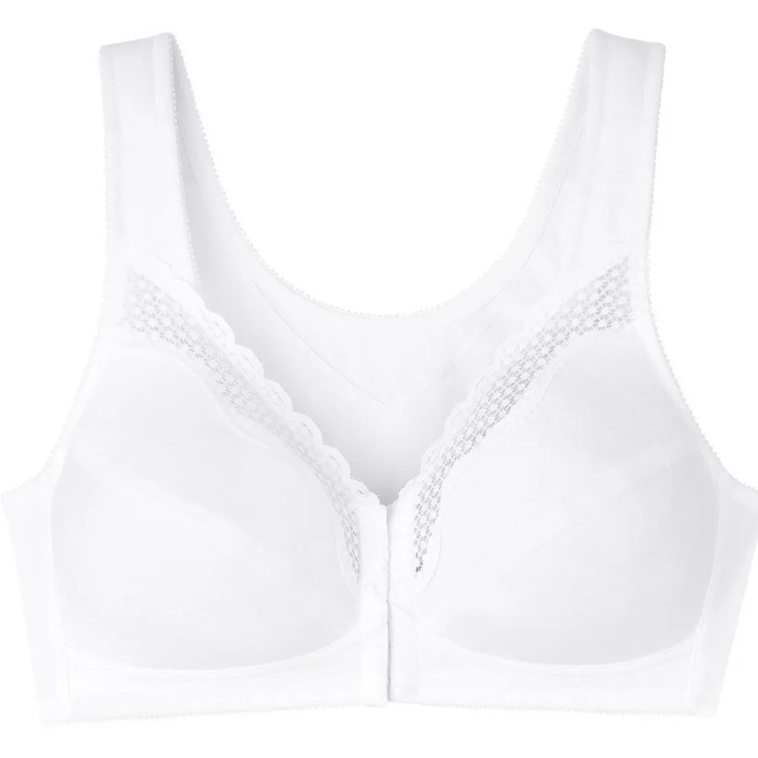 Soutien-Gorge Sans Armatures Blanc-Posture Control en coton