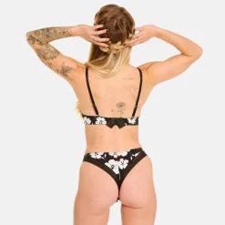 Soutien-gorge sans armatures coques souples noir Cookie
