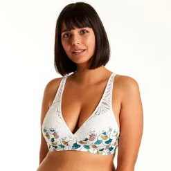 Soutien-gorge Sans Armatures coque souple - Turquoise