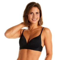 Soutien-gorge sans armatures coque souple - Noir