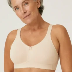 Soutien-Gorge Sans armatures - cotton beige en coton