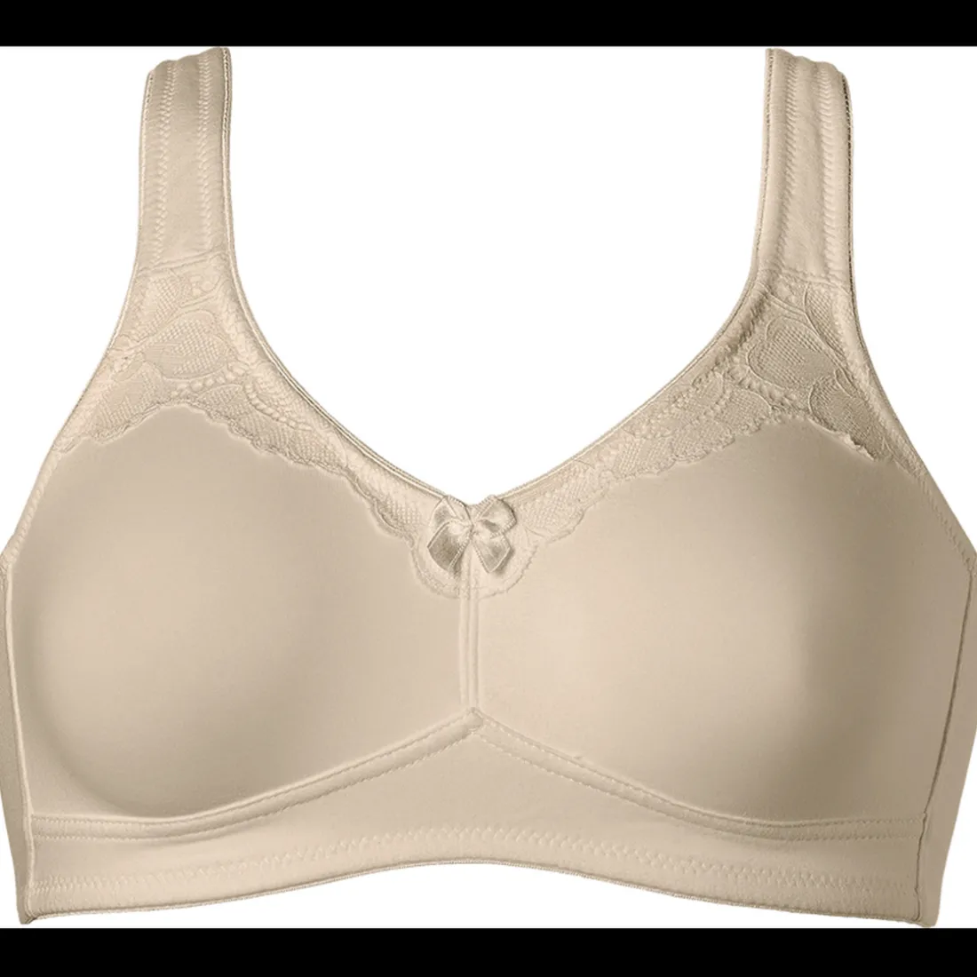 Soutien-Gorge Sans armatures - cotton beige en coton