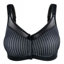 Soutien-gorge sans armatures ouverture devant - Gris
