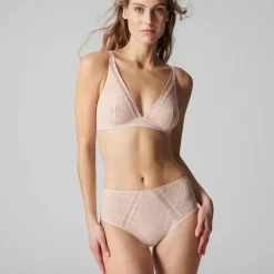 Soutien-gorge sans-armatures structuré Sable Rose