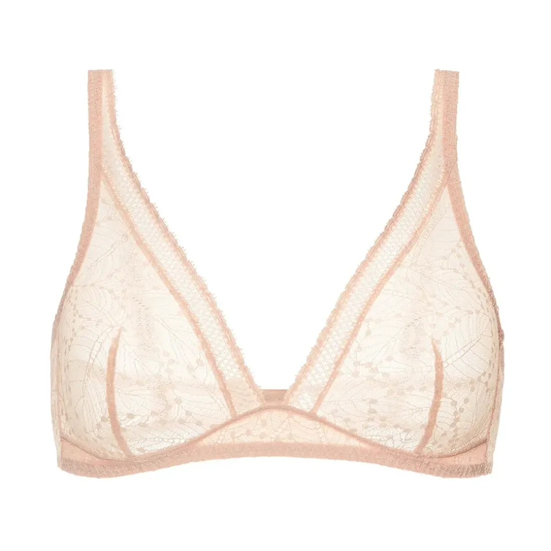 Soutien-gorge sans-armatures structuré Sable Rose