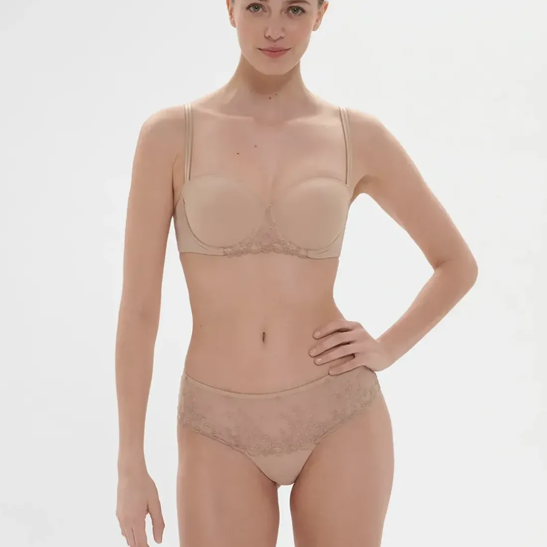 Soutien-gorge sans-bretelles Peau