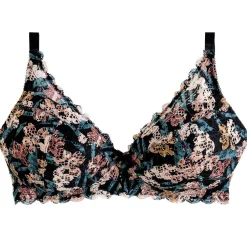 Soutien-gorge souple grand maintien - Marron