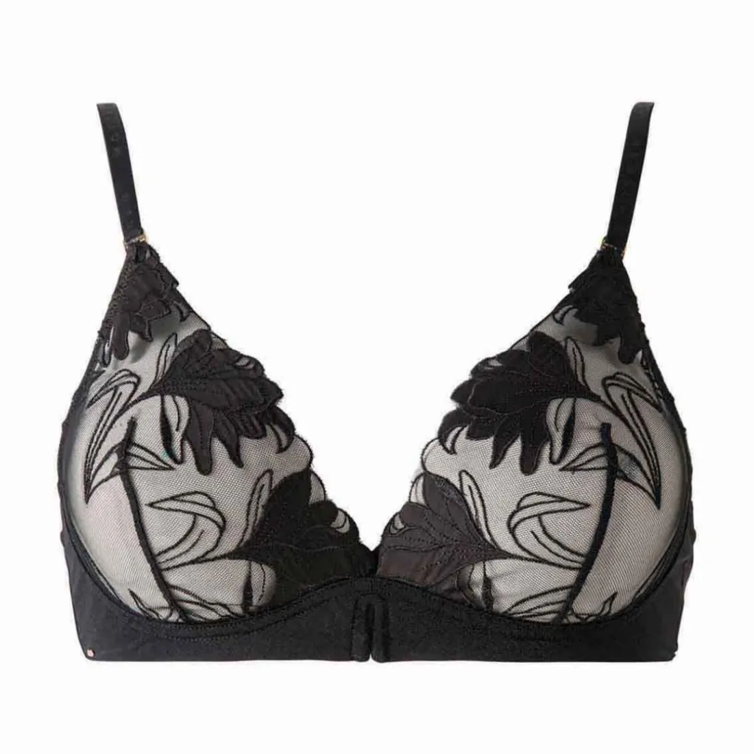 Soutien-gorge souple noir Capucine