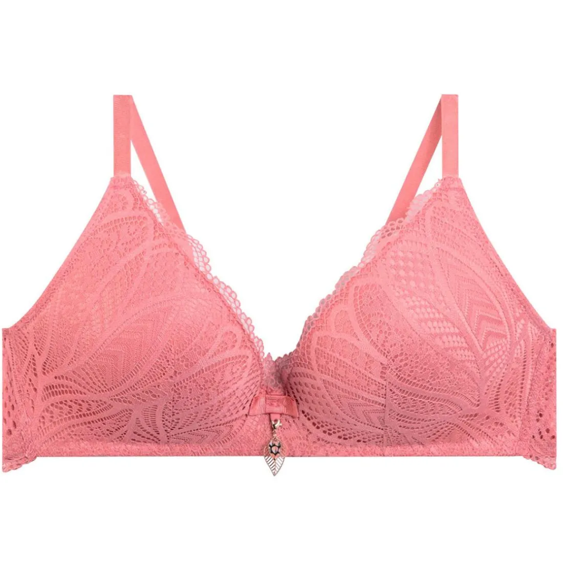 Soutien-gorge souple sans armatures rose Abeille