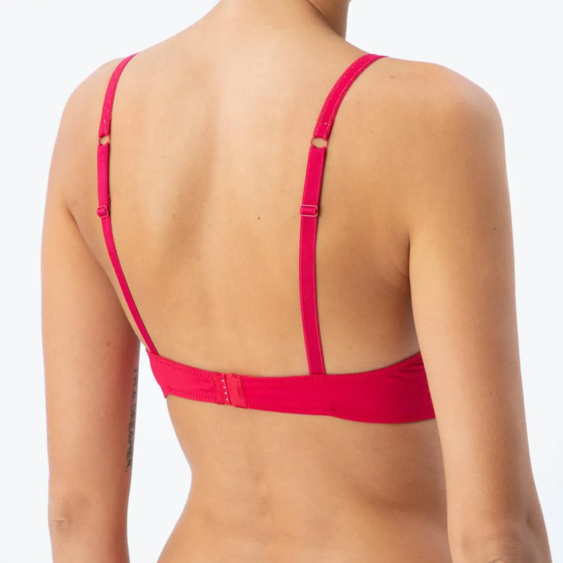 Soutien-gorge triangle armatures Daniel Hechter rouge