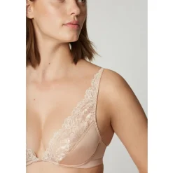 Soutien-gorge triangle armatures beige