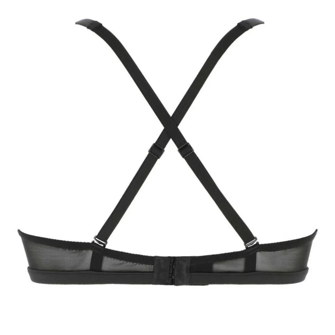 Soutien-gorge triangle armatures cachées noir