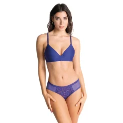Soutien-gorge triangle Gardenia violet