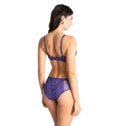 Soutien-gorge triangle Gardenia violet