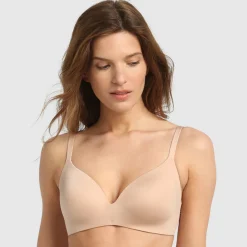 Soutien-gorge triangle paddé sans armatures nude - InvisiFree Dim