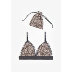 Soutien-gorge triangle Sage léopard Lily