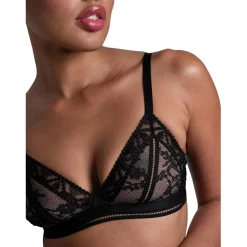 Soutien-gorge triangle sans armatures Olivia noir