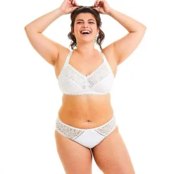 Soutien-gorge triangle sans armatures - Blanc