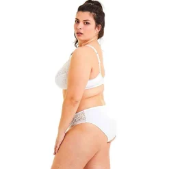 Soutien-gorge triangle sans armatures - Blanc