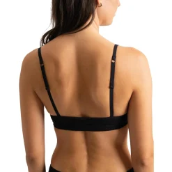 Soutien-gorge triangle sans armatures Kate noir en coton