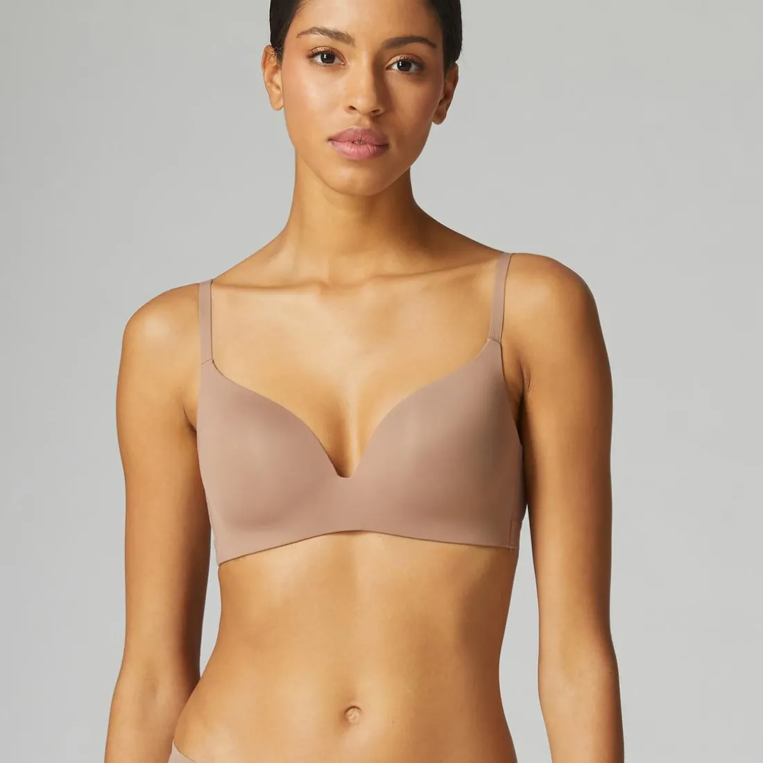 Soutien-gorge Triangle Sans Armatures marron