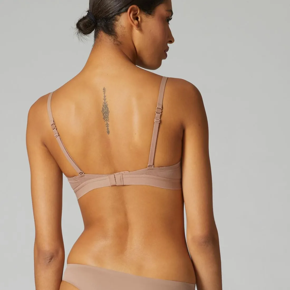 Soutien-gorge Triangle Sans Armatures marron