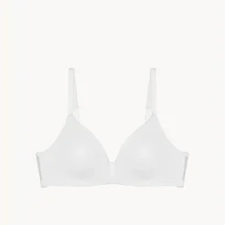 Soutien-gorge triangle sans armatures - Blanc
