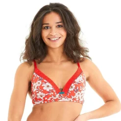 Soutien-gorge Triangle Sans Armatures - Rouge