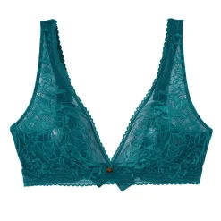 Soutien-gorge triangle sans armatures bleu Nanaya