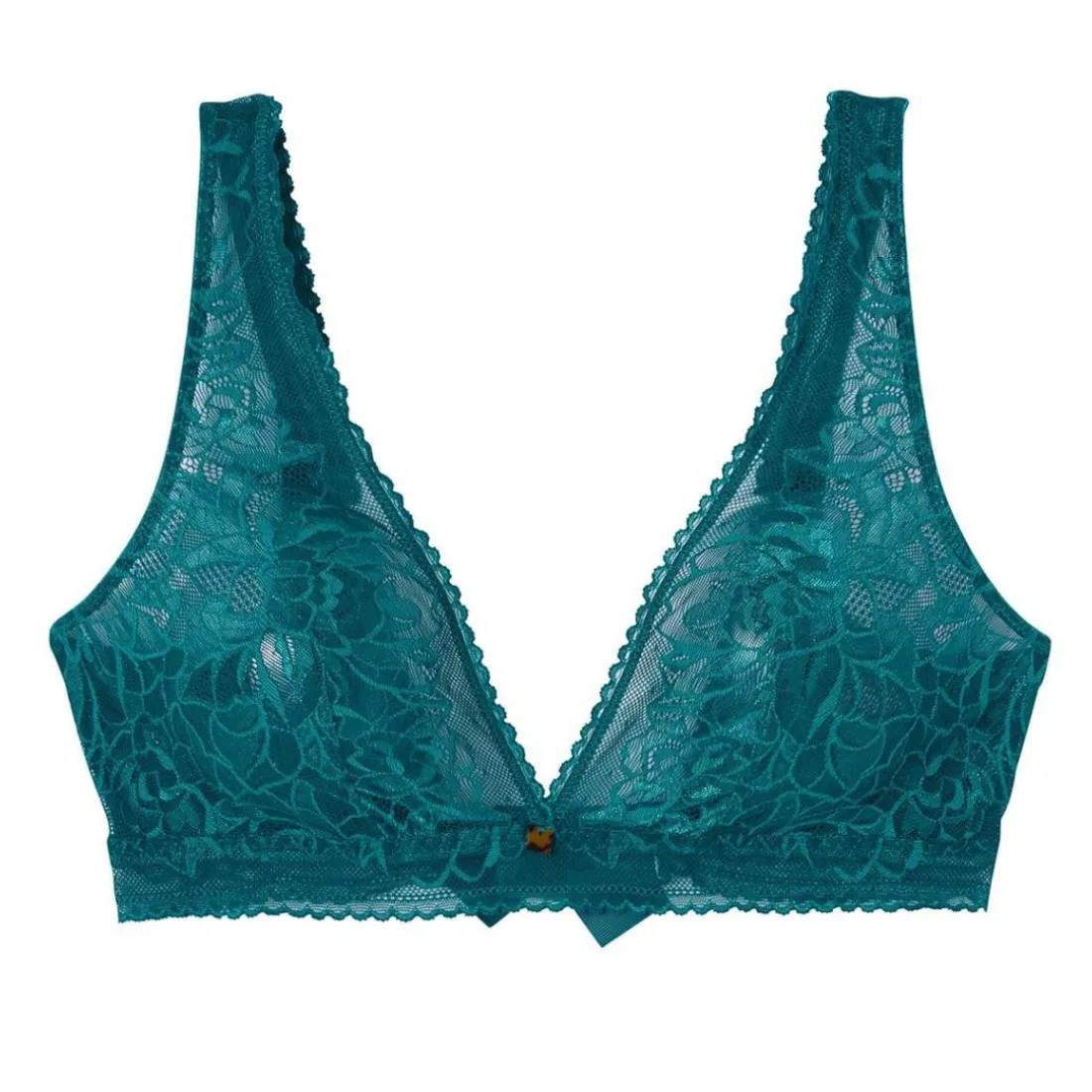 Soutien-gorge triangle sans armatures bleu Nanaya