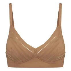 Soutien-gorge triangle sans armatures Marron Bye Bra