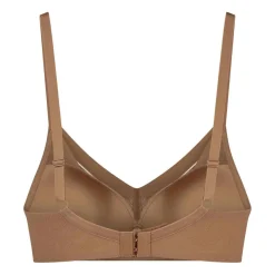 Soutien-gorge triangle sans armatures Marron Bye Bra