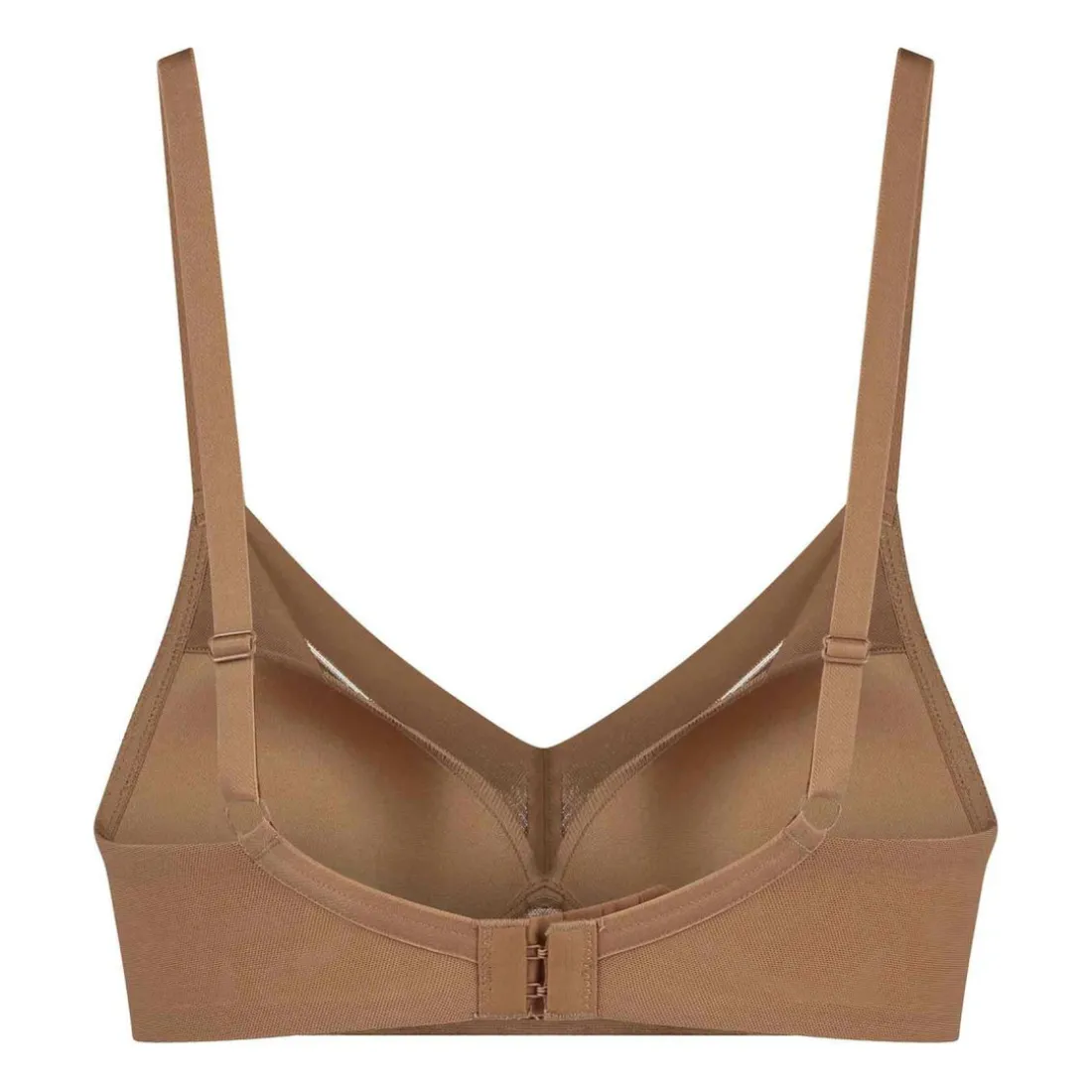 Soutien-gorge triangle sans armatures Marron Bye Bra