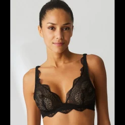 Soutien-gorge triangle sans armatures - Noir