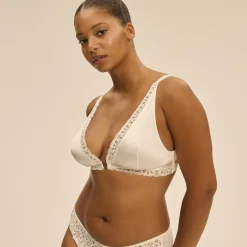 Soutien-gorge triangle sans-armatures naturel