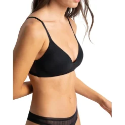 Soutien-gorge triangle sans armatures - Noir